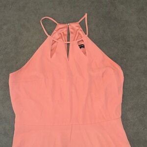 Express pink mini dress worn once.